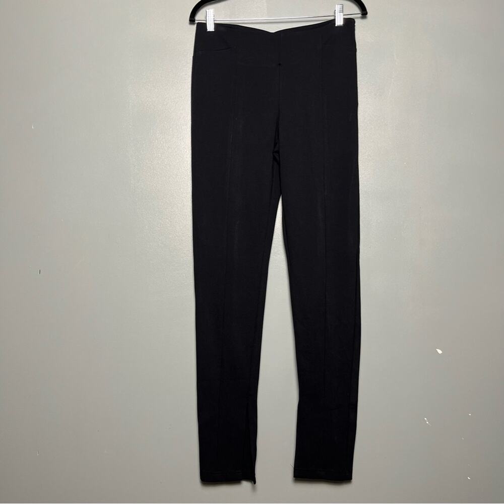 NWT Free People Split Hem Tapered Trouser Black Dress Pants Women’s Size 6